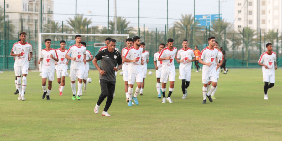 الأحمر الأولمبي يواصل التدريب بمعسكره الداخلي